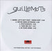 Guillemots Annie Let's Not Wait UK Promo CD-R acetate CD-R ACETATE