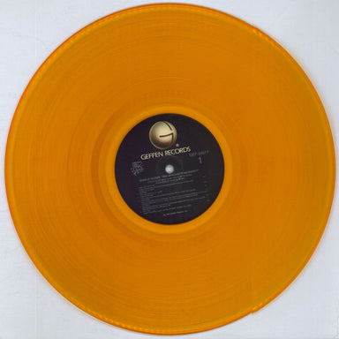Guns N Roses Spaghetti Incident - Orange Vinyl US Promo vinyl LP album (LP record) GNRLPSP23559