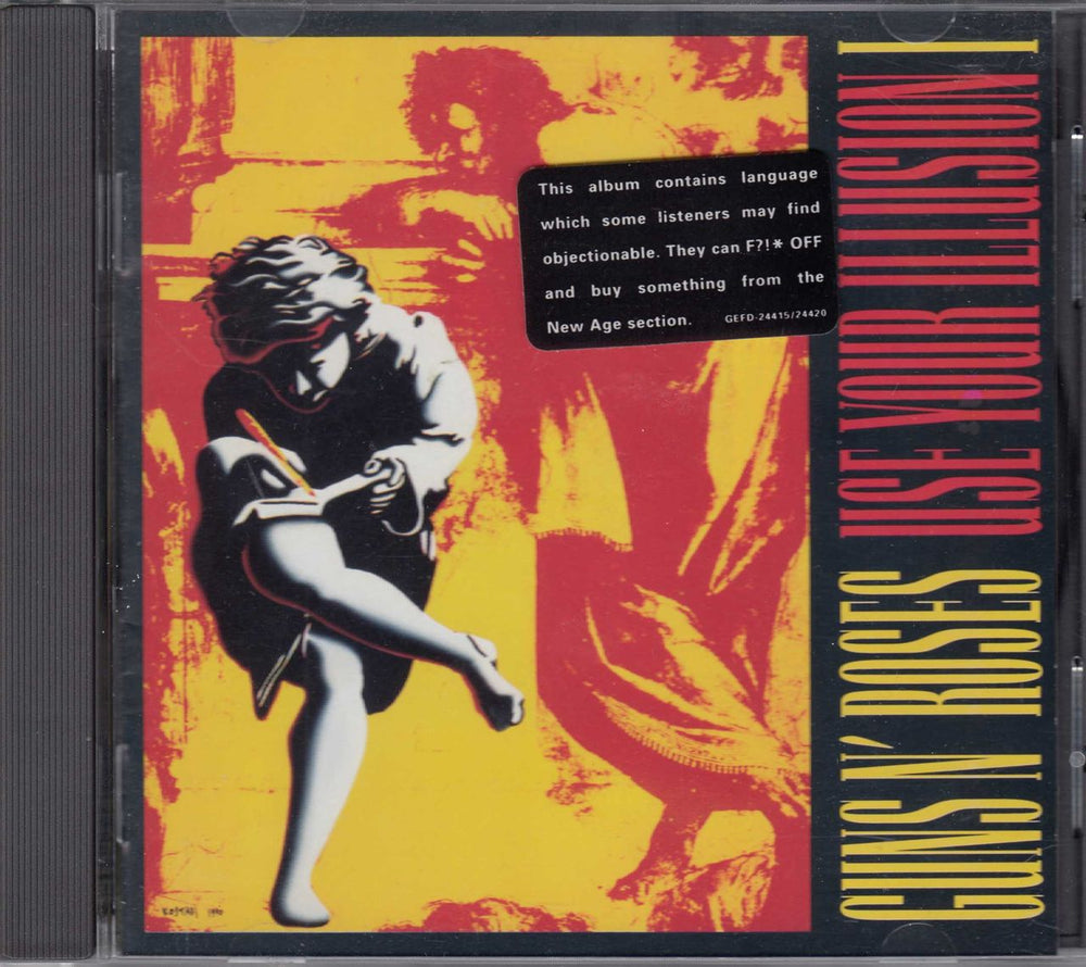 Guns N Roses Use Your Illusion - I - Gold Tour Cd Australian CD album (CDLP) GEFD-24415