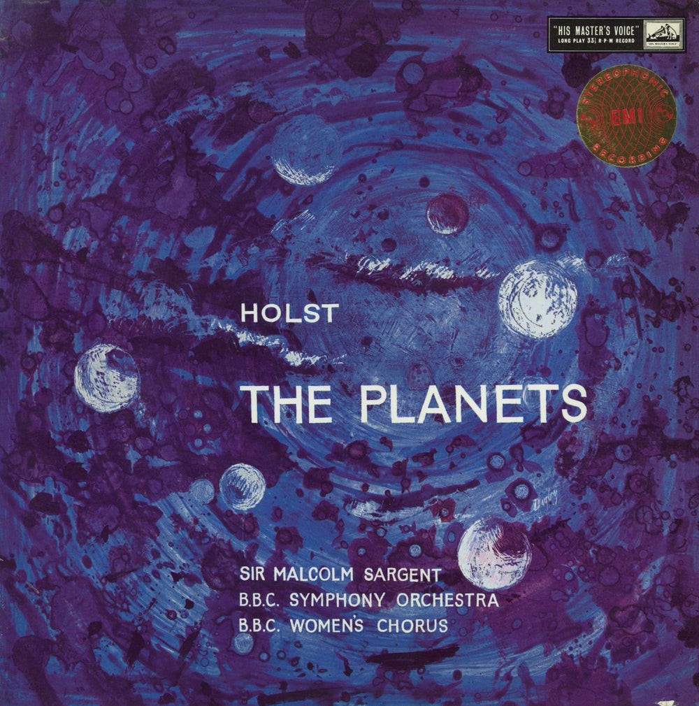 Gustav Holst The Planets - 1st - EX UK vinyl LP album (LP record) ASD269