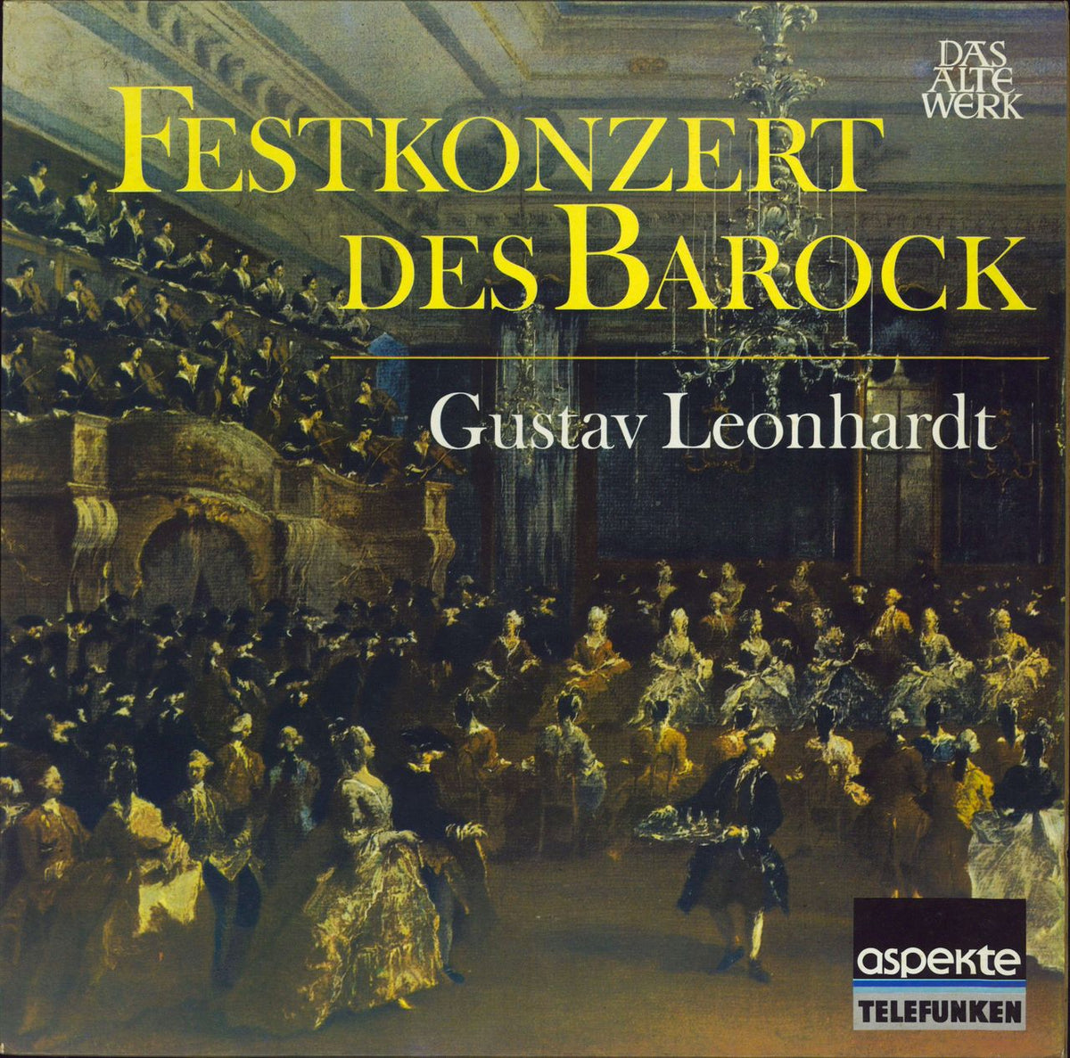 Gustav Leonhardt Festkonzert Des Barock German Vinyl LP