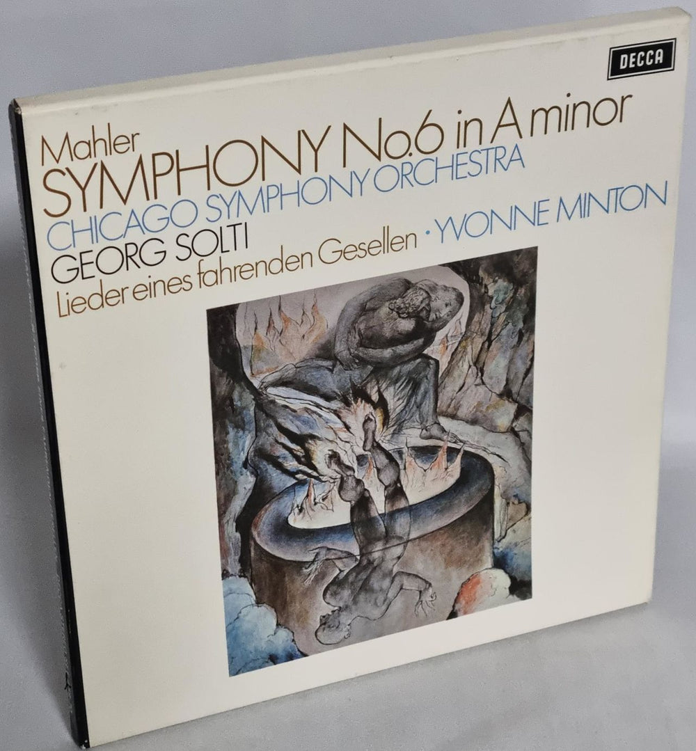 Gustav Mahler Mahler: Symphony No. 6 In A Minor / Lieder Eines Fahrenden Gesellen UK Vinyl Box Set SET469-70