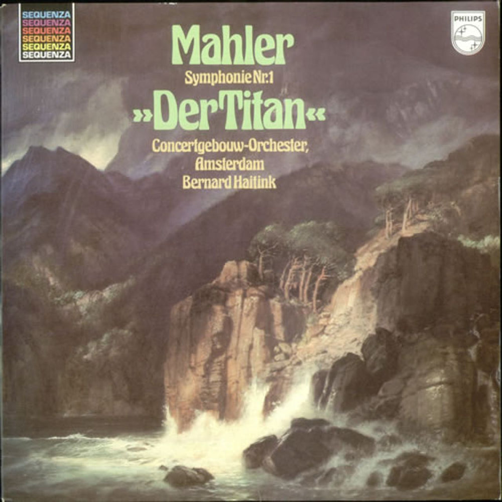 Gustav Mahler Symphony No. 1 'Der Titan' Dutch vinyl LP album (LP record) 6527062