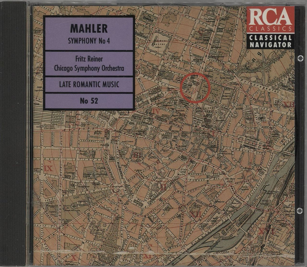 Gustav Mahler Symphony No 4 German CD album (CDLP) 74321212862