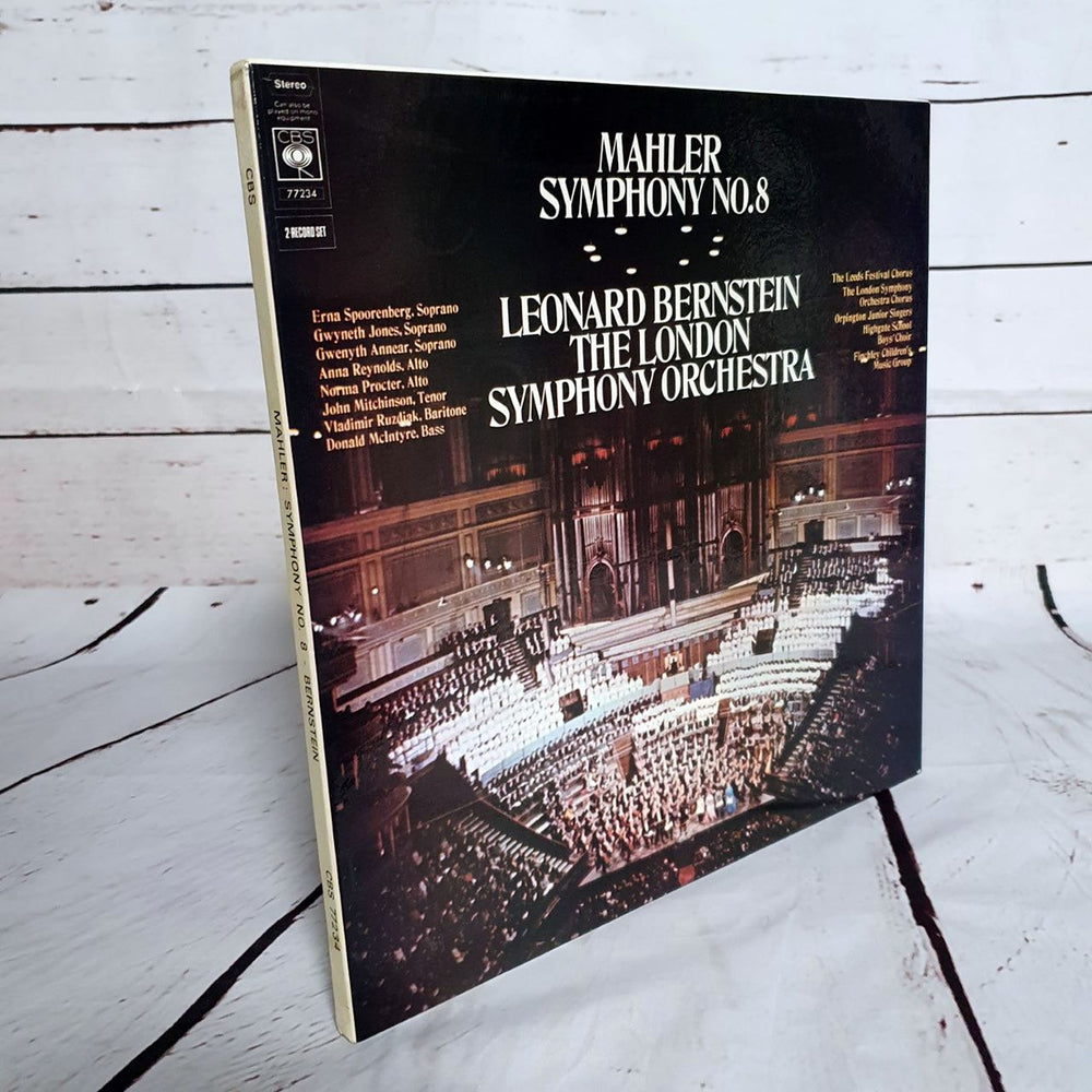 Gustav Mahler Symphony No. 8 UK Vinyl Box Set 77234