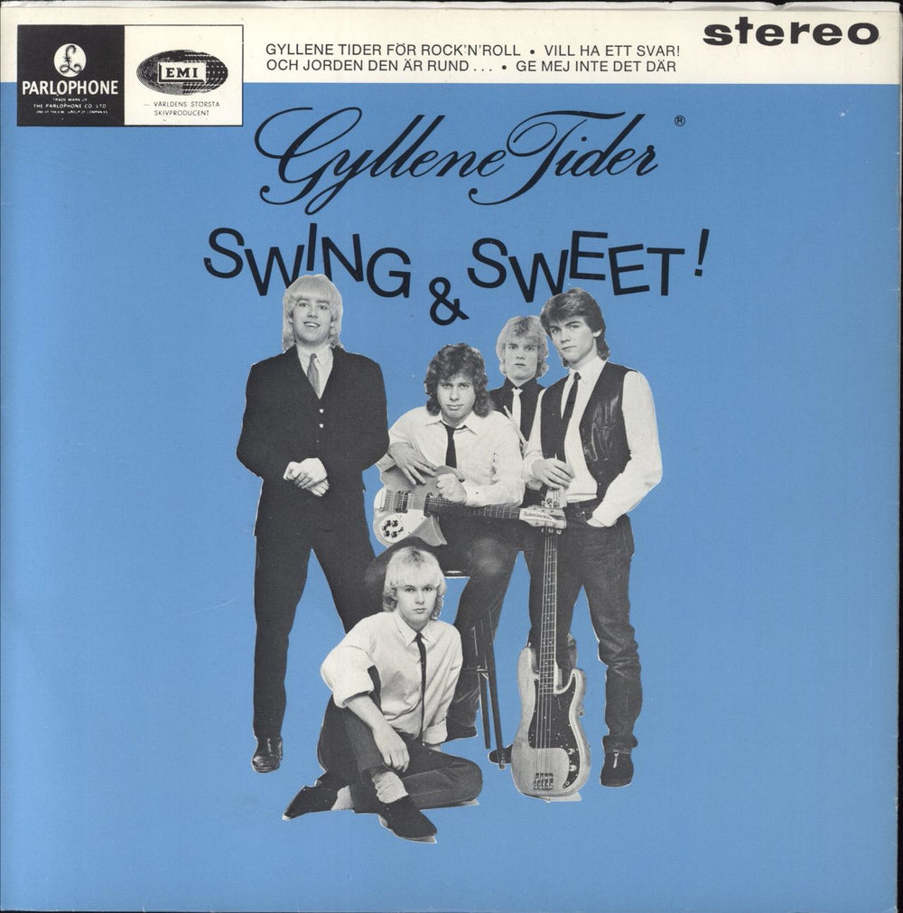 Gyllene Tider Swing & Sweet E.P. Swedish 7" vinyl single (7 inch record / 45) BEP35825