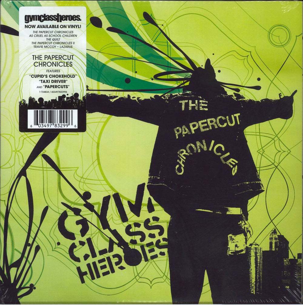 Gym Class Heroes The Papercut Chronicles - Emerald Vinyl - Sealed US vinyl LP album (LP record) 603497832996