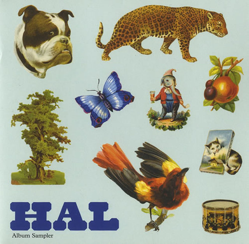 Hal Hal - Album Sampler UK Promo CD single (CD5 / 5") RTRADCDP160B