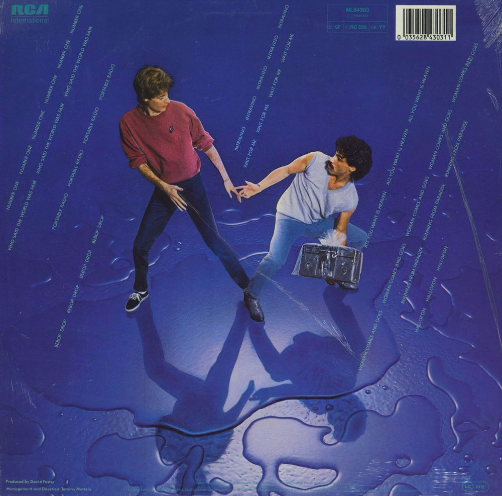 Hall & Oates X-Static German vinyl LP album (LP record) 035628430311