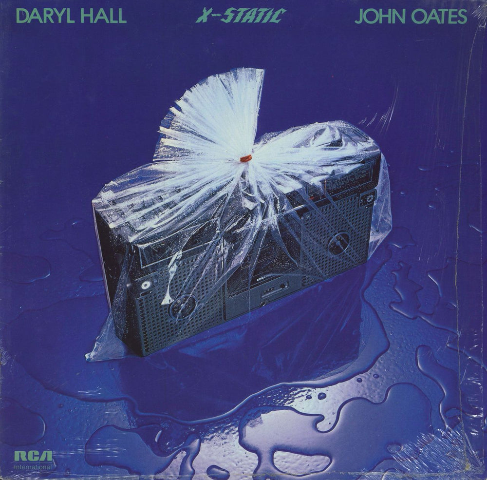 Hall & Oates X-Static German vinyl LP album (LP record) NL84303