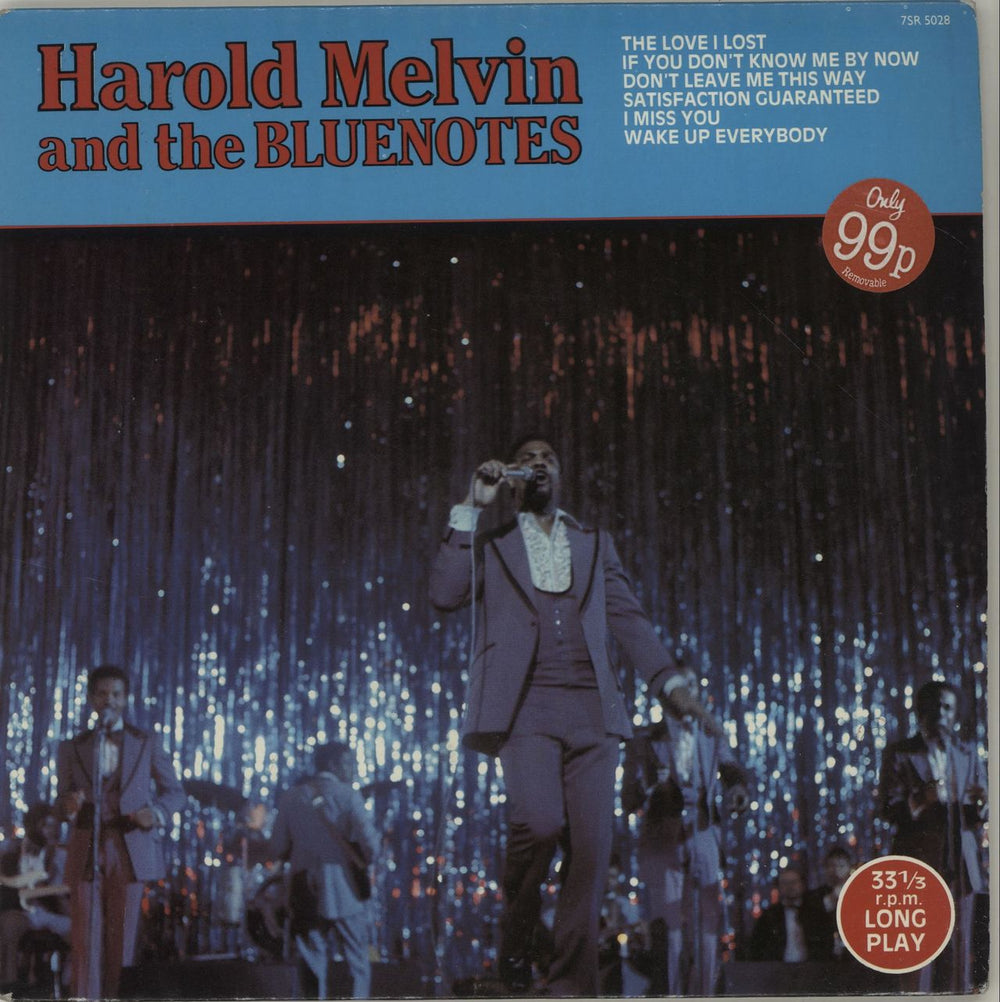 Harold Melvin & The Blue Notes Harold Melvin And The Bluenotes UK 7" vinyl single (7 inch record / 45) 7SR5028