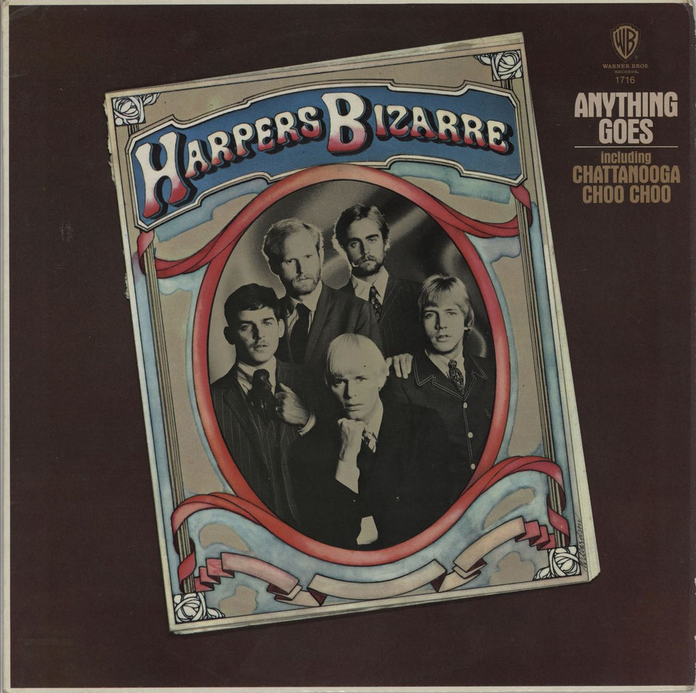 Harpers Bizarre Anything Goes UK vinyl LP album (LP record) W1716