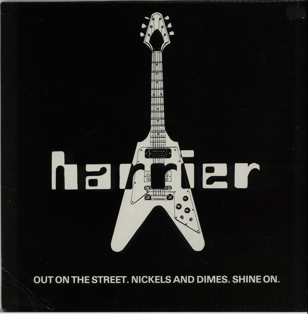 Harrier Out On The Street UK 12" vinyl single (12 inch record / Maxi-single) HARR1T