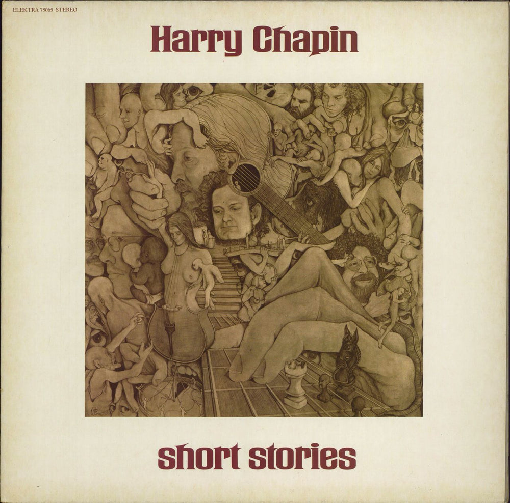 Harry Chapin Short Stories US vinyl LP album (LP record) EKS-75065