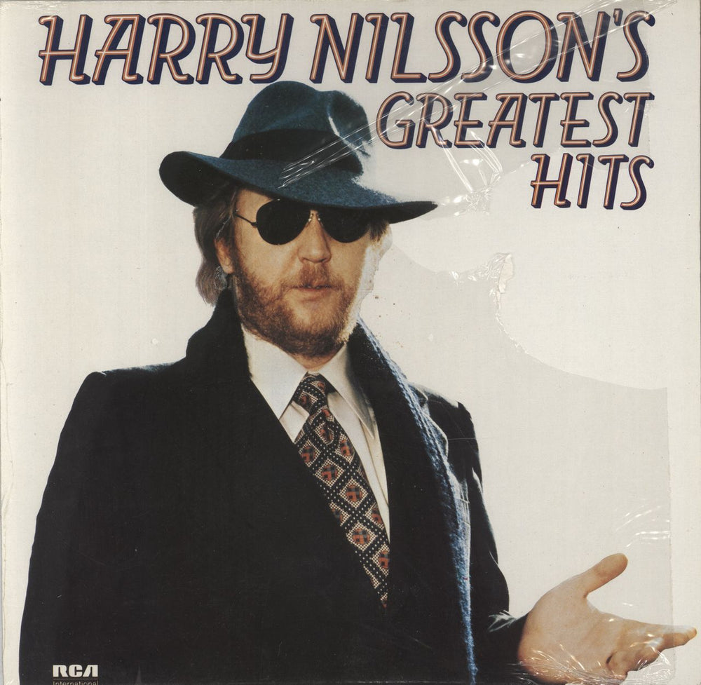 Harry Nilsson Harry Nilsson's Greatest Hits - Open Shrink German vinyl LP album (LP record) NL89081