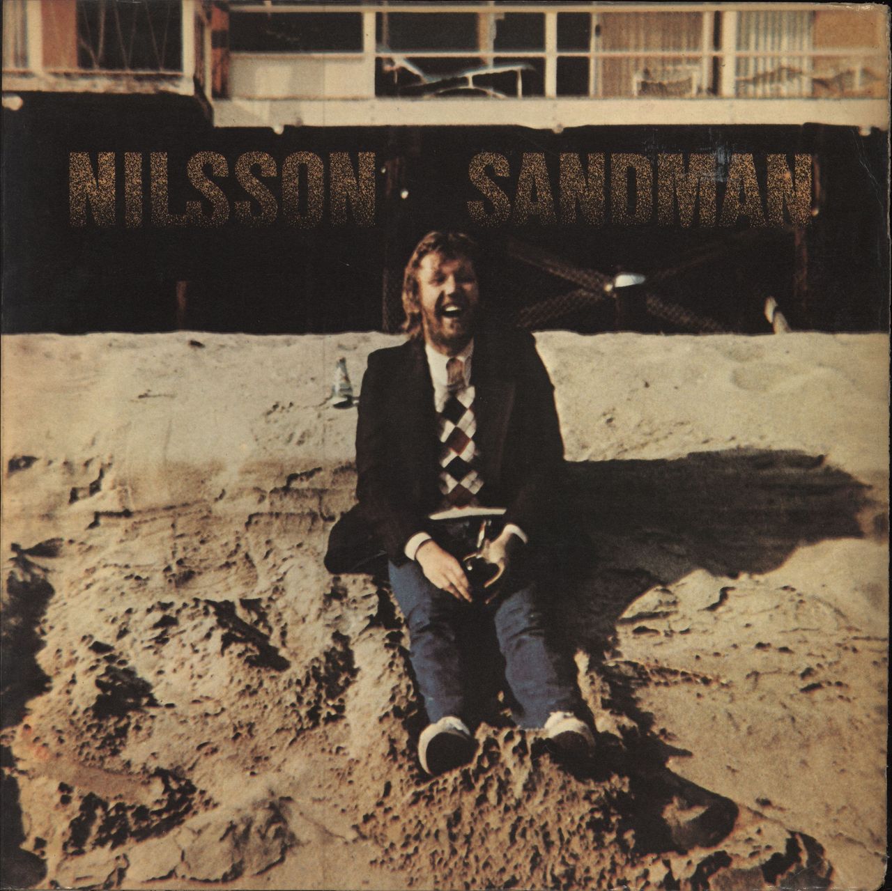 Harry Nilsson Sandman - EX UK vinyl LP album (LP record) RS1015