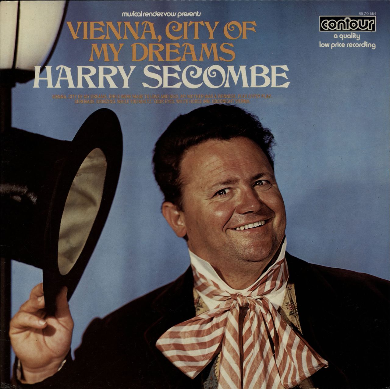 Harry Secombe Vienna, City Of My Dreams UK vinyl LP album (LP record) 6870554