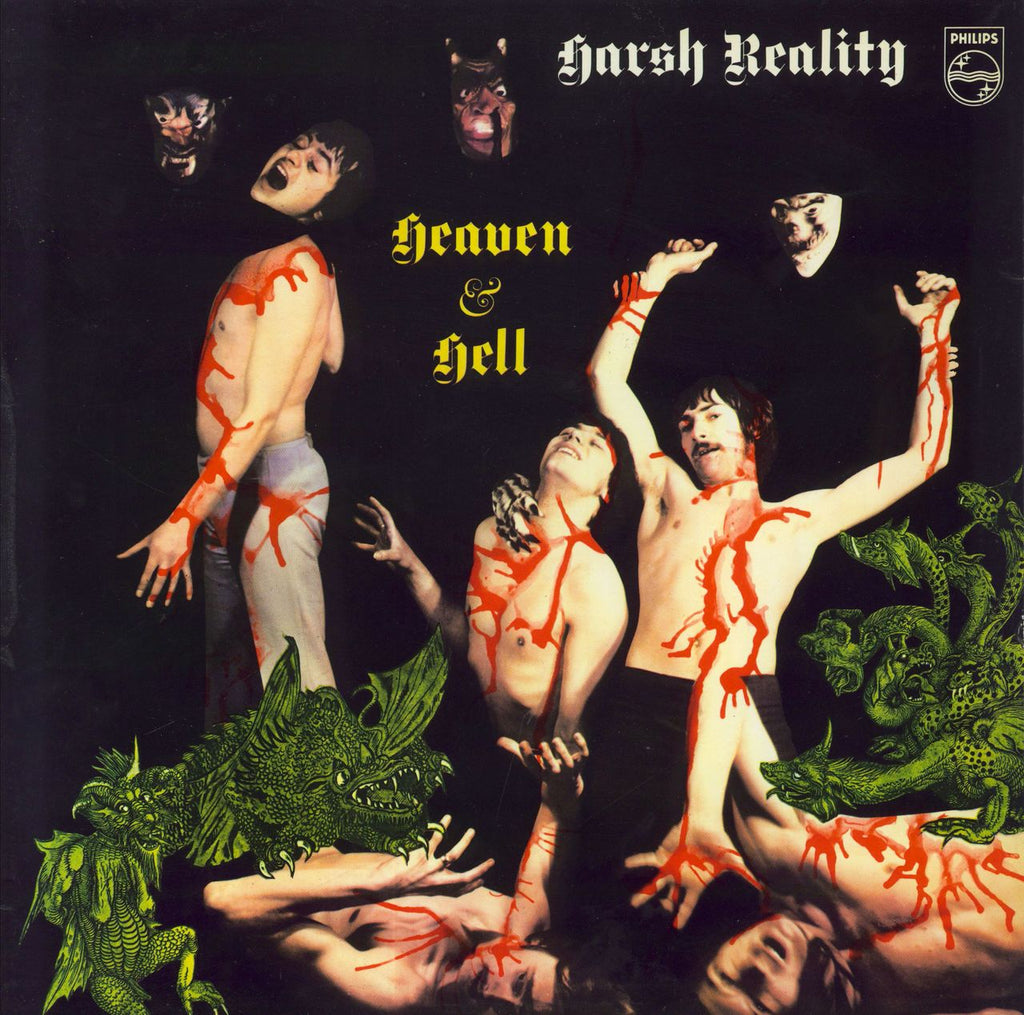 Harsh Reality Heaven And Hell UK Vinyl LP