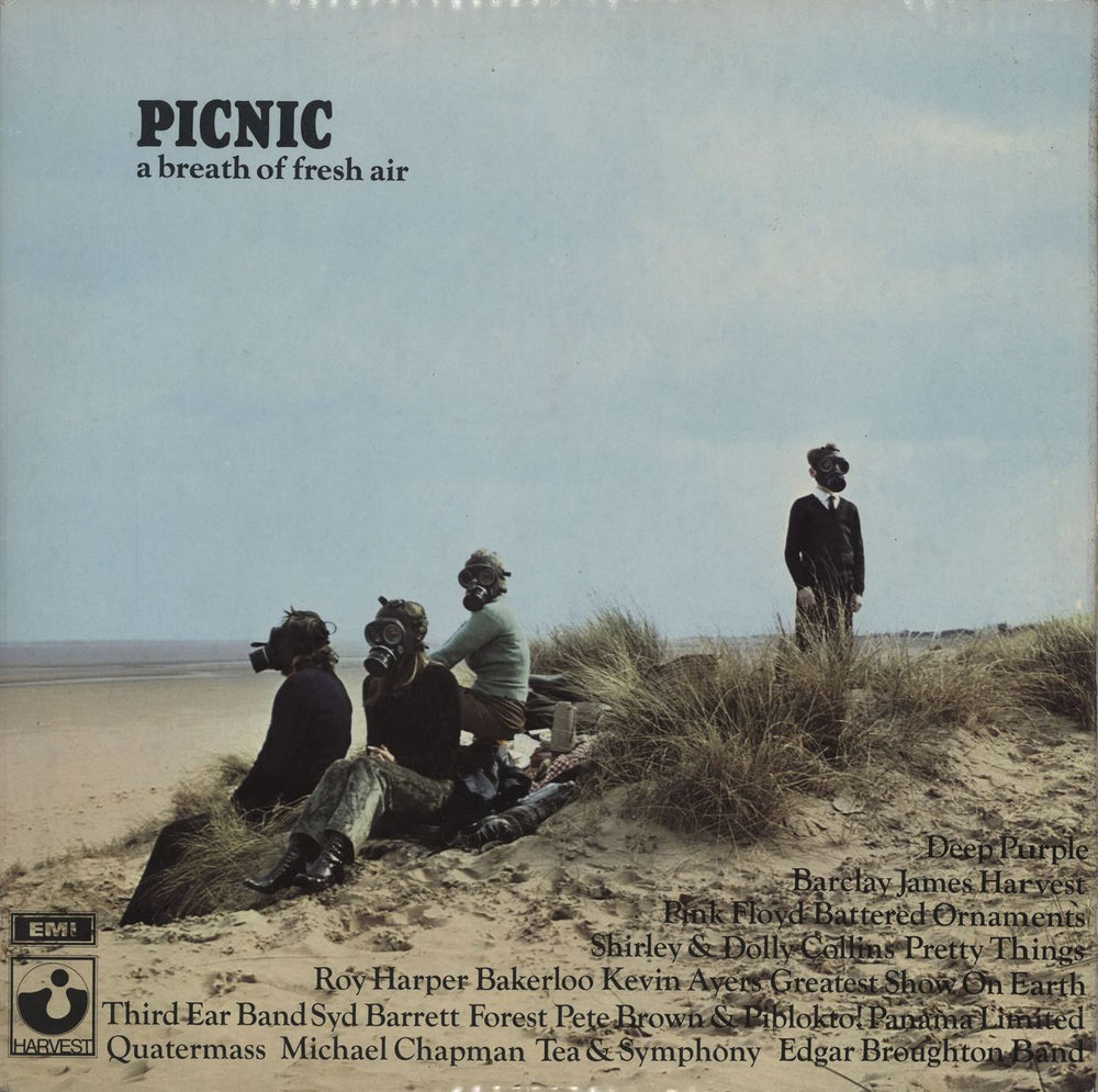Harvest Label Picnic - A Breath Of Fresh Air - EX UK 2-LP vinyl record set (Double LP Album) SHSS1/2