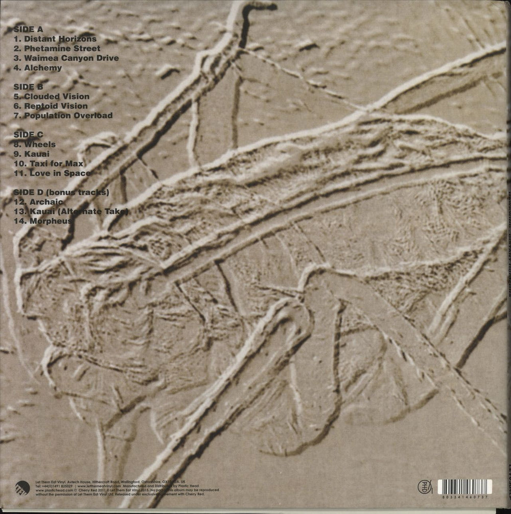 Hawkwind Distant Horizons - Grey Marble Vinyl UK 2-LP vinyl record set (Double LP Album) HWK2LDI799390