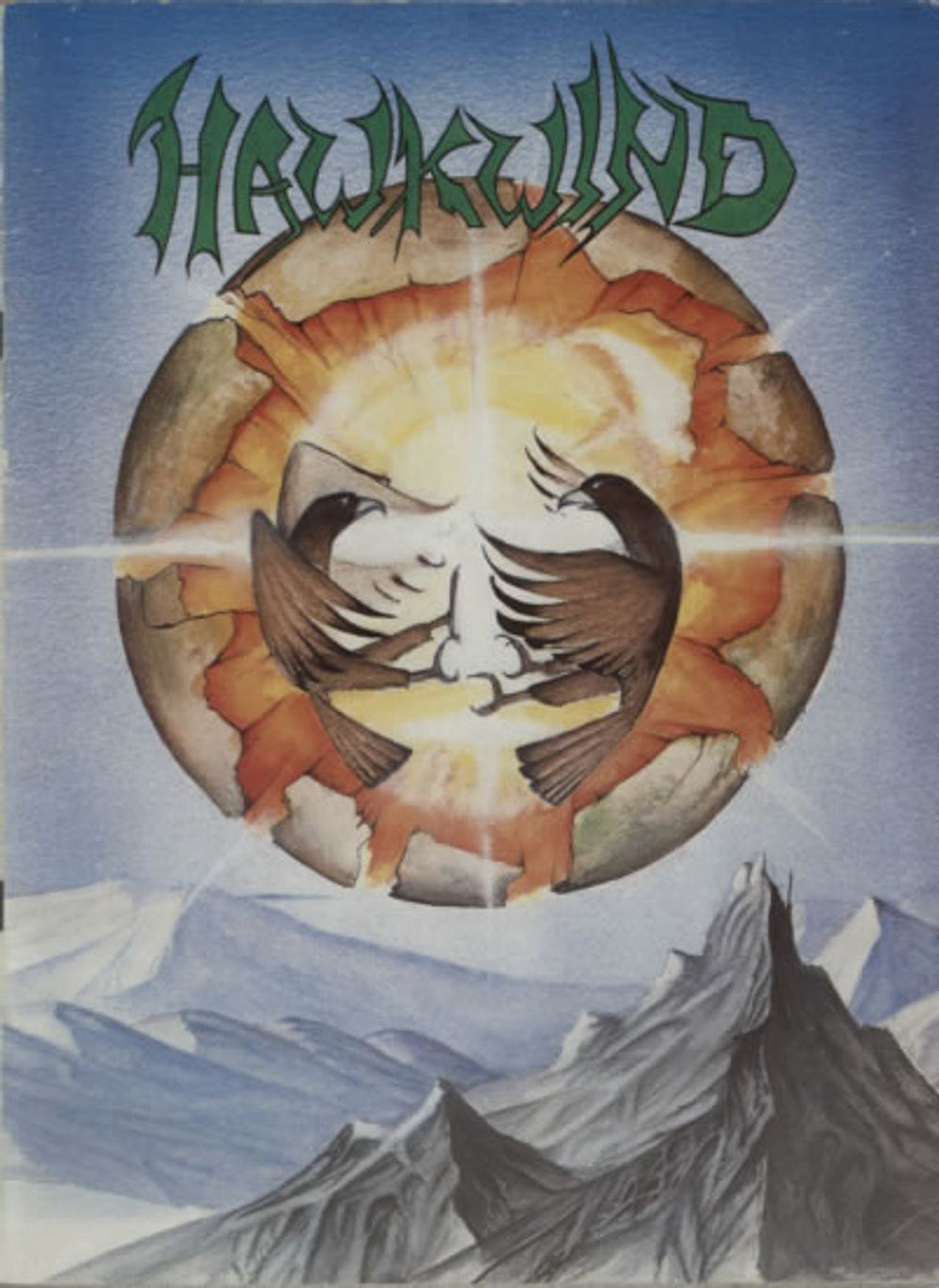 Hawkwind Earth Ritual UK tour programme TOUR PROGRAMME