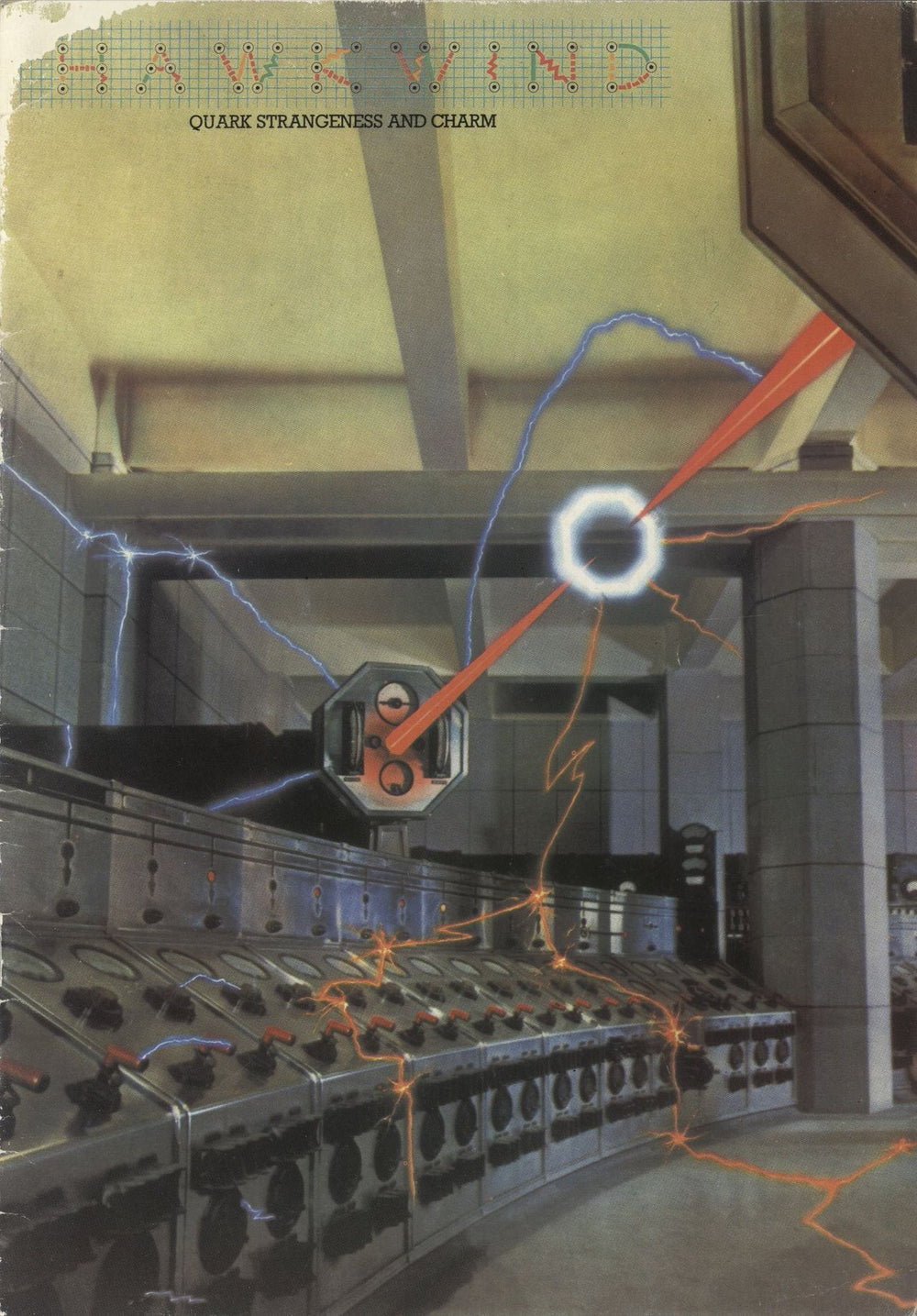 Hawkwind Quark Strangeness And Charm - EX UK tour programme TOUR PROGRAMME