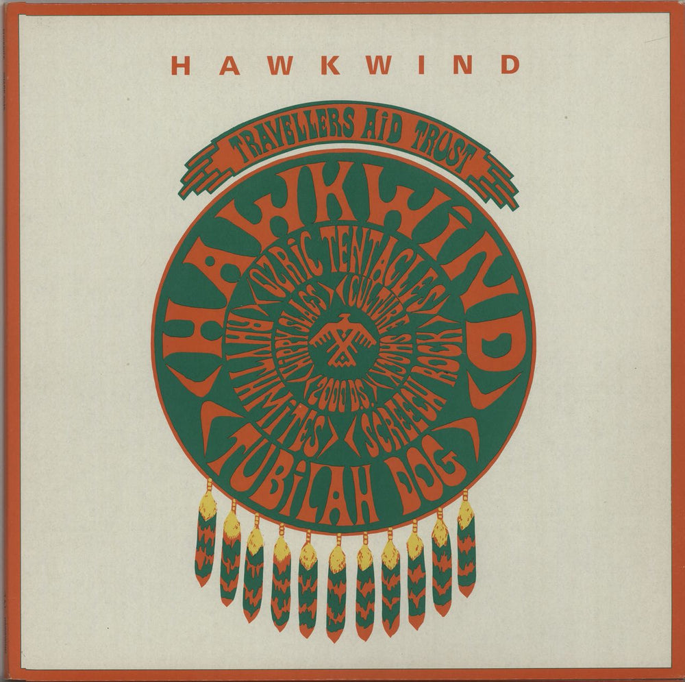 Hawkwind Travellers Aid Trust UK 2-LP vinyl record set (Double LP Album) SHARP2045