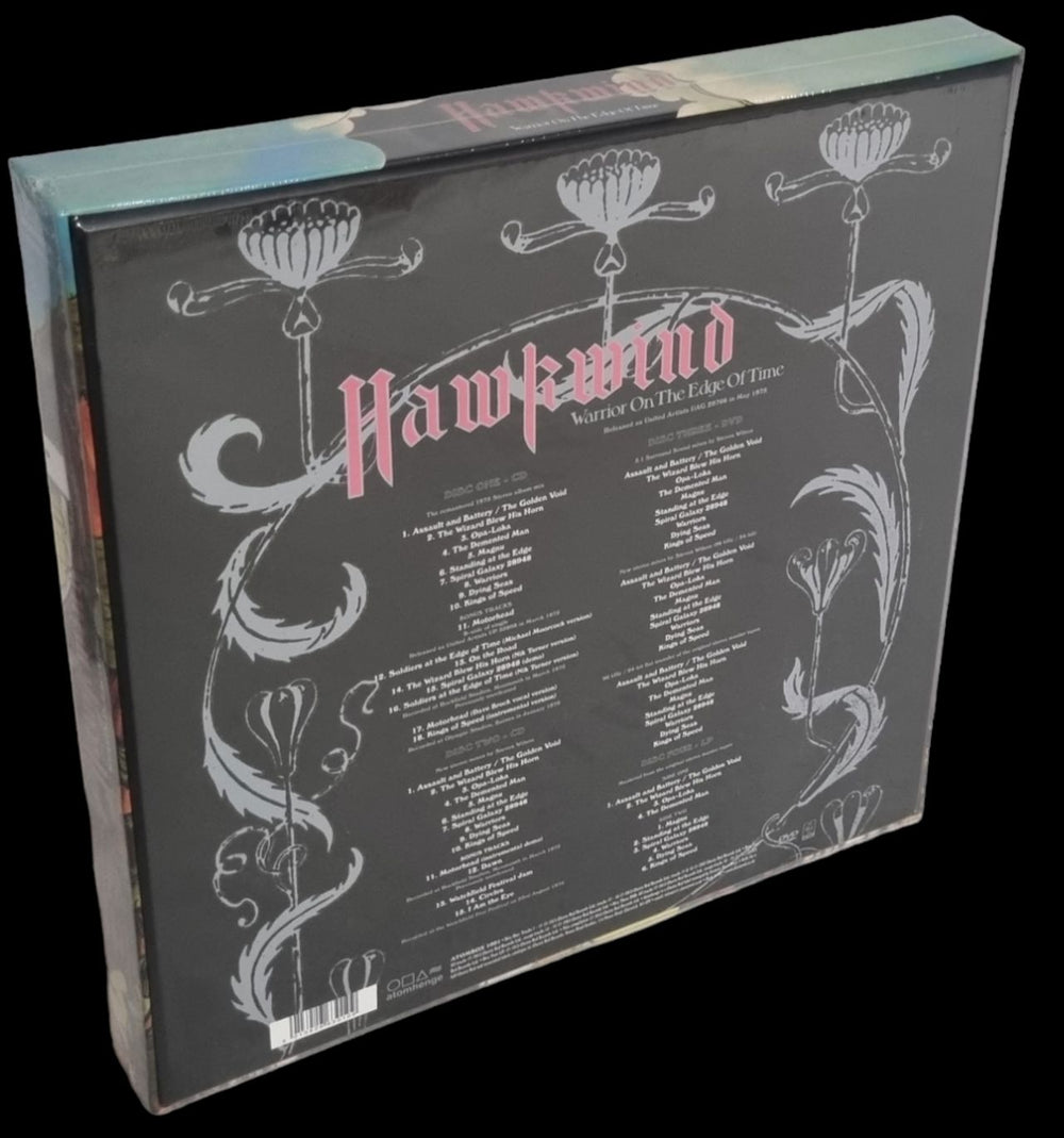 Hawkwind Warrior On The Edge Of Time UK Vinyl Box Set HWKVXWA797890