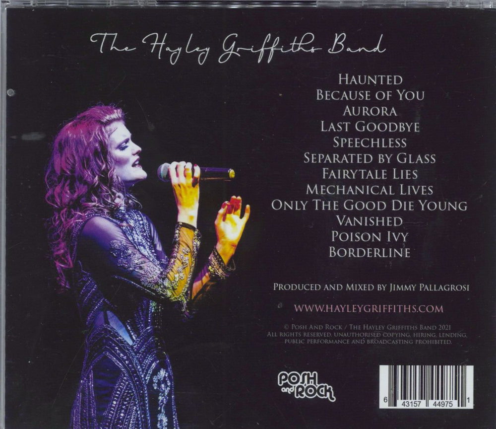 Hayley Griffiths Live At 'T Blok UK CD album (CDLP) 643157449751