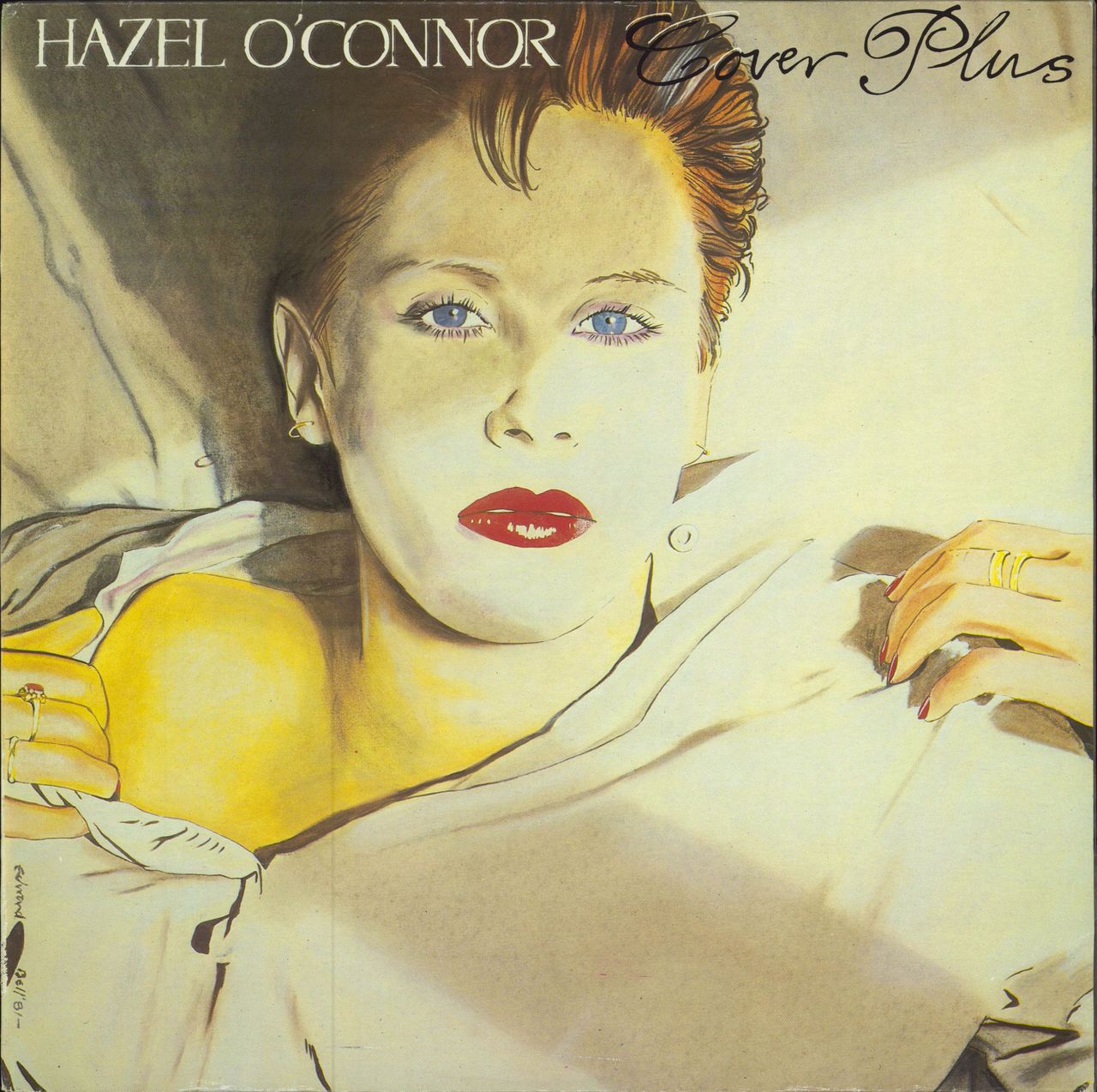 Hazel O'Connor Cover Plus + Artwork Poster + Sticker UK vinyl LP album (LP record) ALB108
