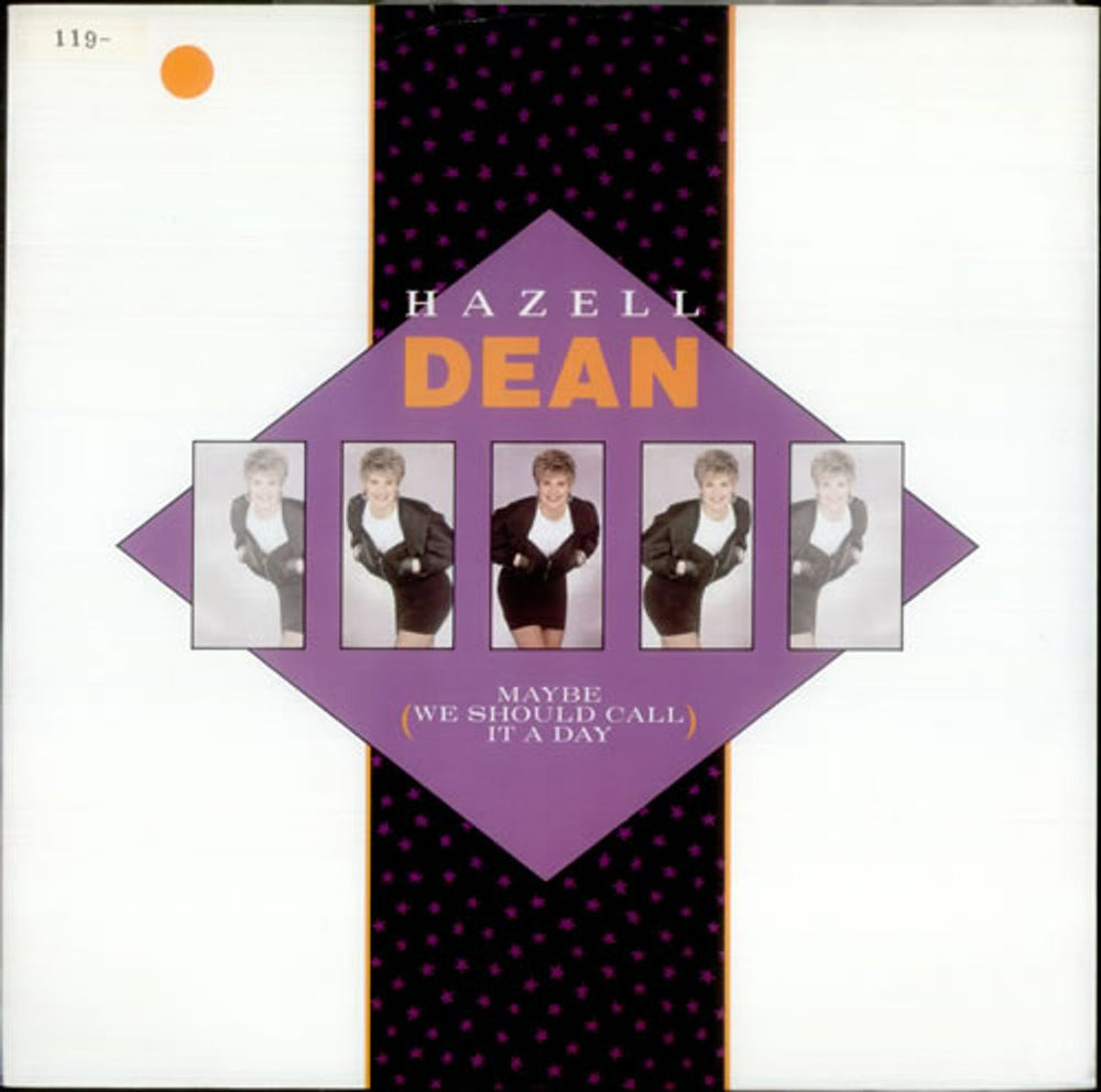 Hazell Dean Maybe (We Should Call It A Day) UK 12" vinyl single (12 inch record / Maxi-single) 12EM62