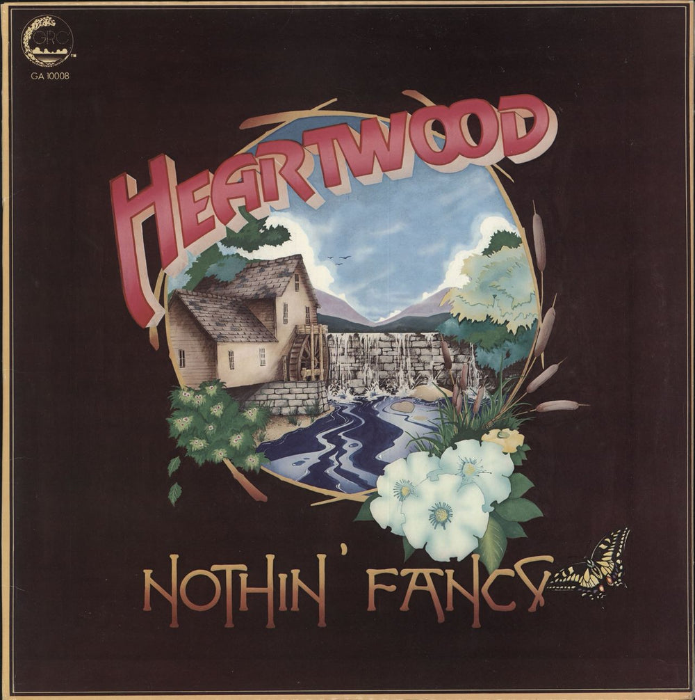 Heartwood Nothin' Fancy US vinyl LP album (LP record) GA10008
