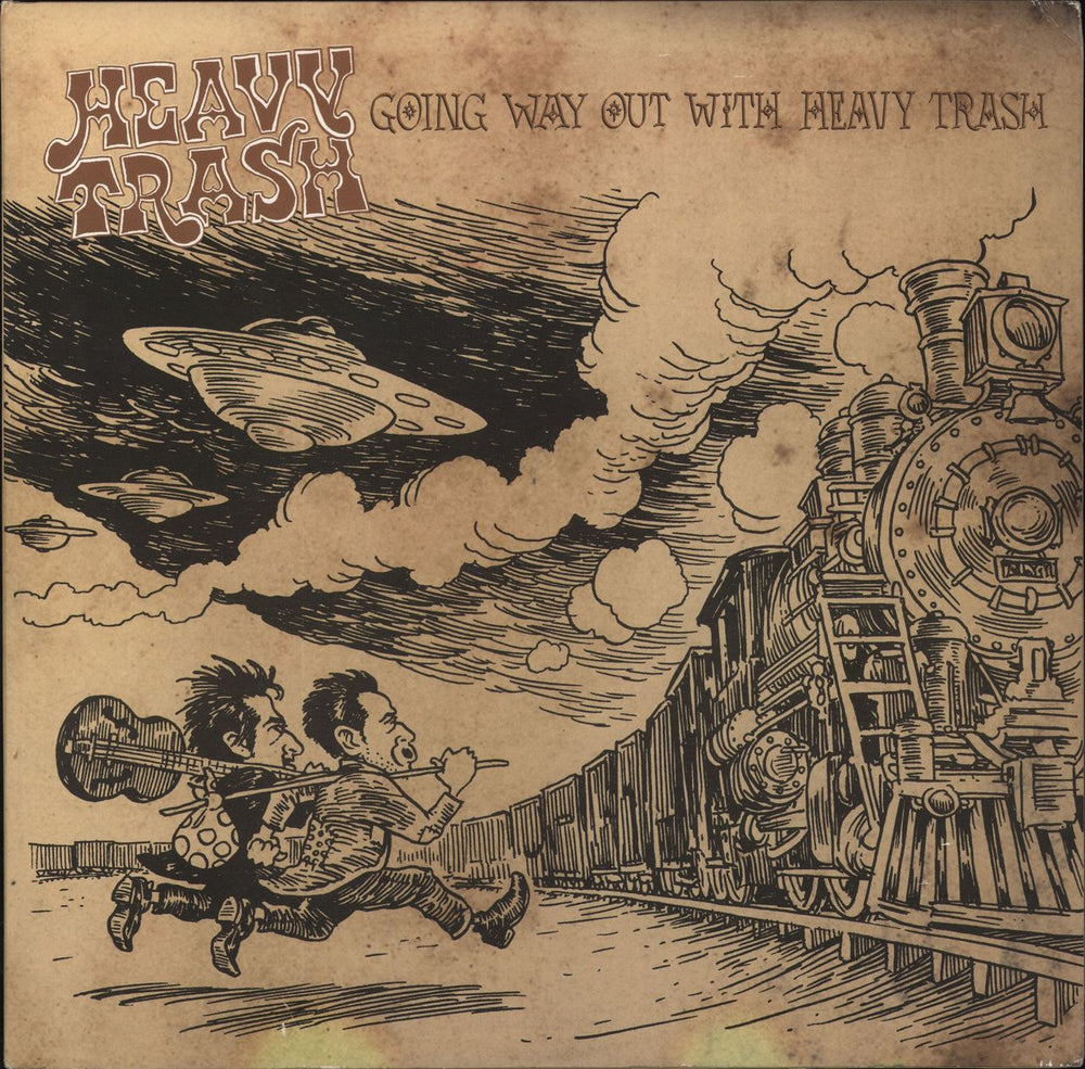 Heavy Trash Going Way Out With Heavy Trash US 2-LP vinyl record set (Double LP Album) LPYEP2133