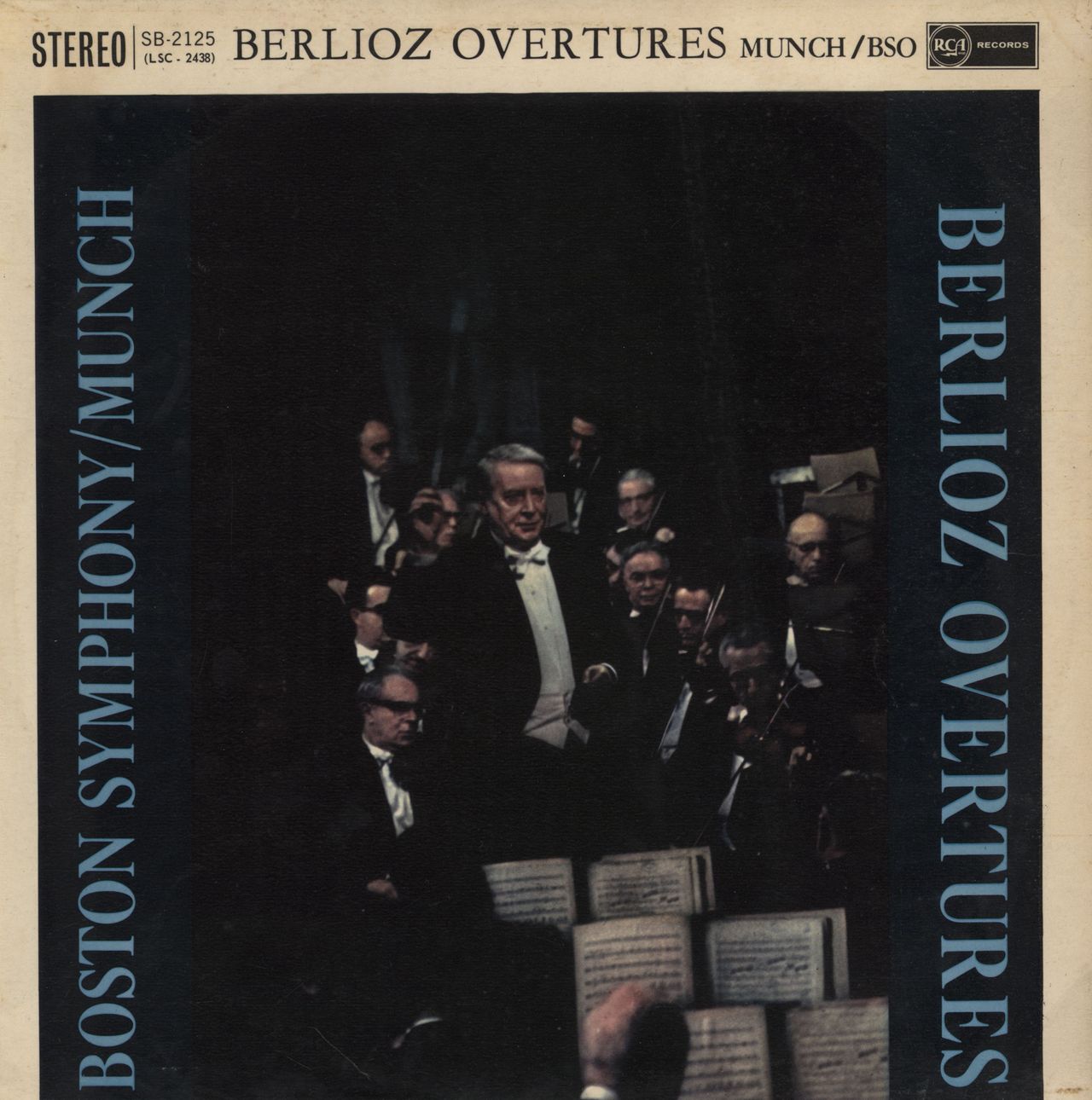 Hector Berlioz Berlioz Overtures UK vinyl LP album (LP record) SB-2125
