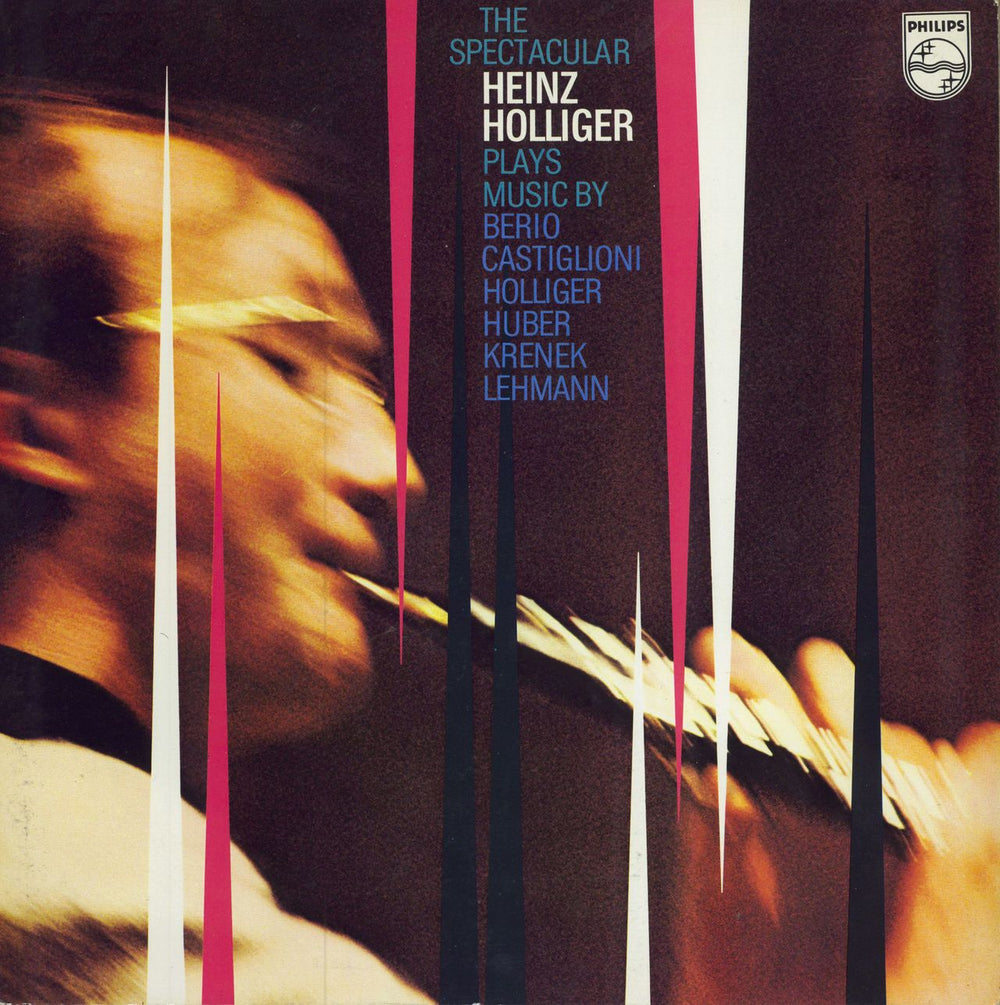 Heinz Holliger Plays The Music By By Berio, Castiglioni, Holliger, Huber, Krenek, Lehmann German vinyl LP album (LP record) 6500202