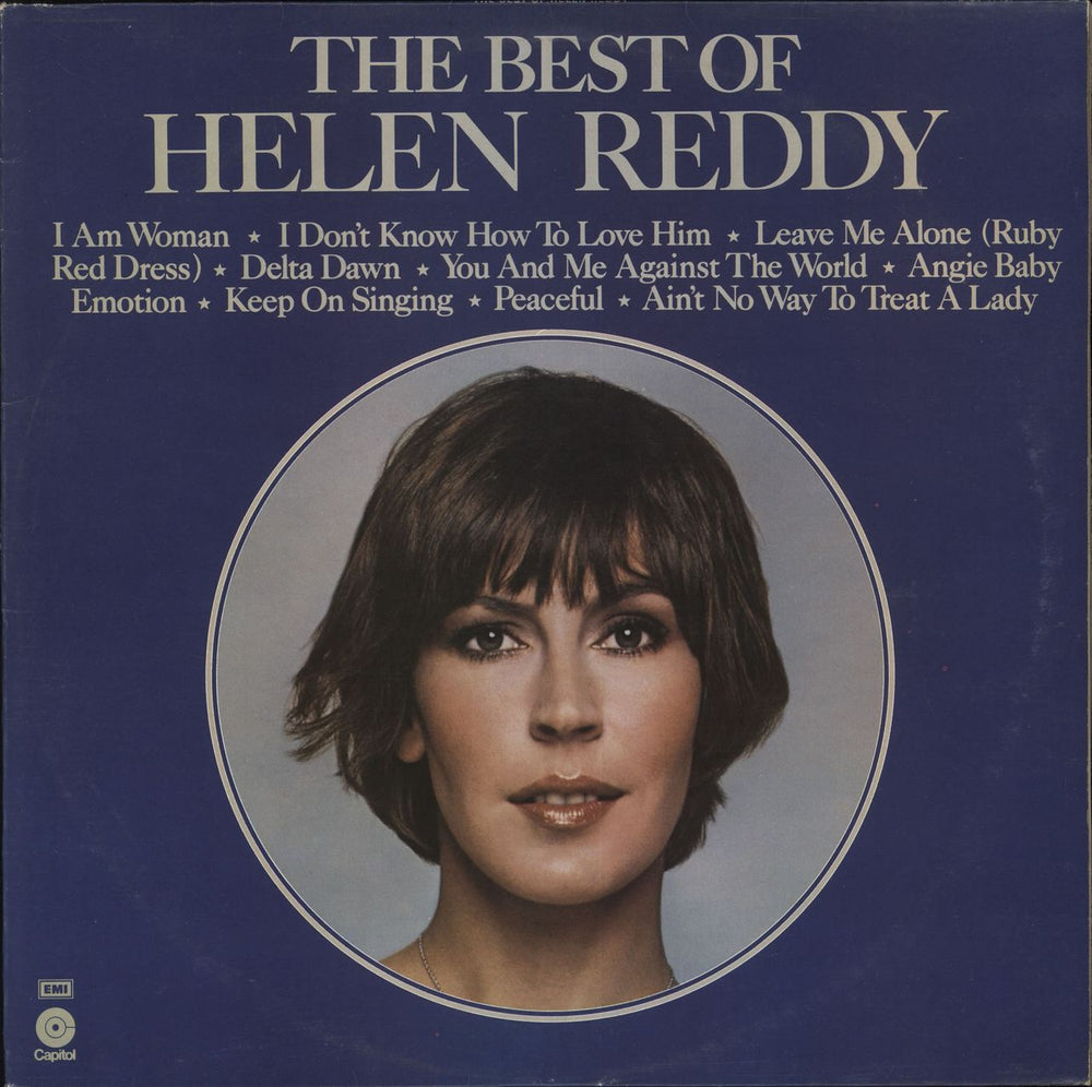 Helen Reddy The Best Of Helen Reddy + Insert UK vinyl LP album (LP record) E-ST11467