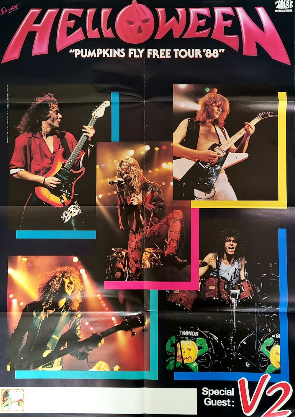 Helloween Keeper Of The Seven Keys - Part I - Blue Vinyl + Poster 