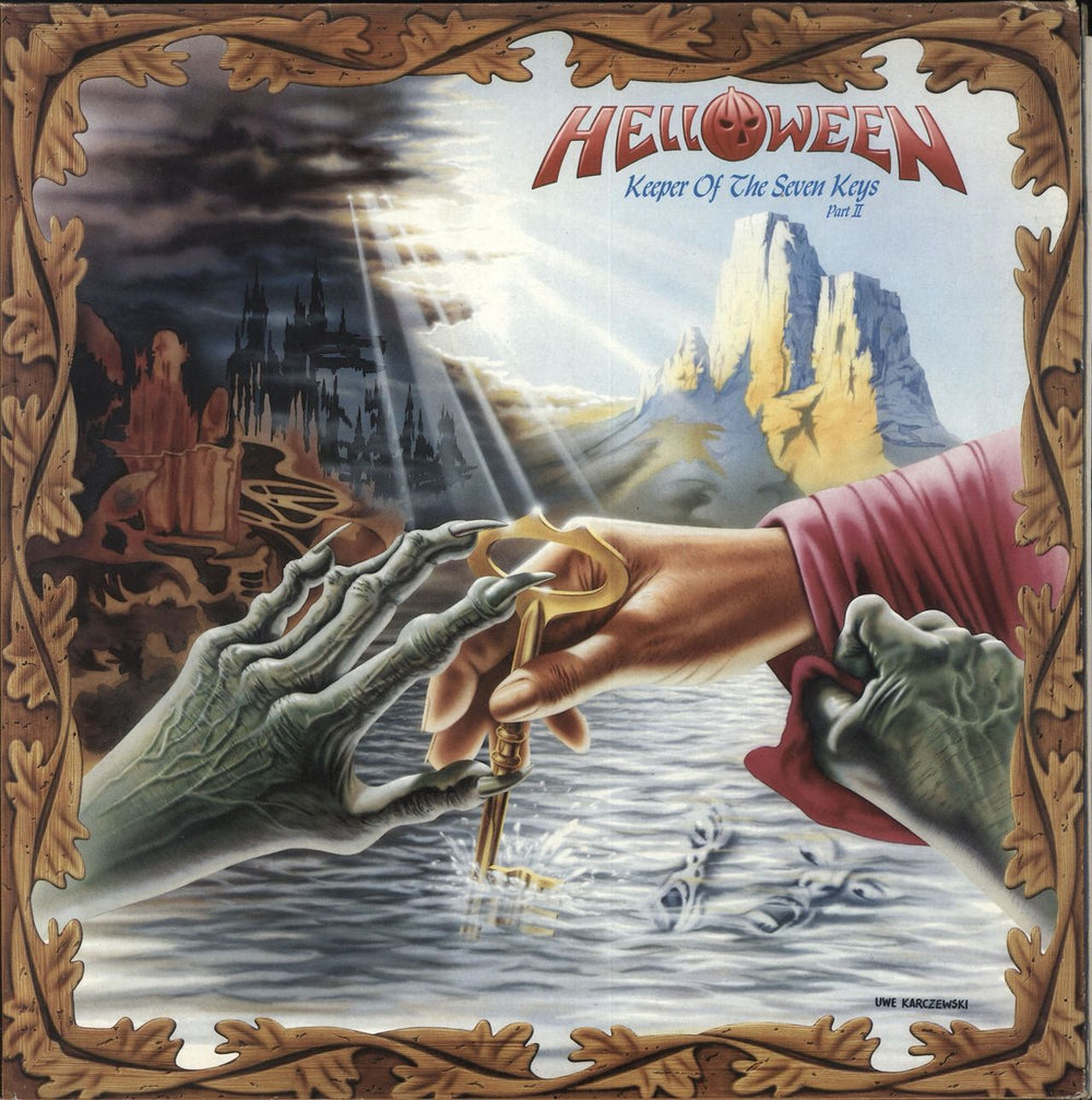 Helloween Keeper Of The Seven Keys - Part II - EX UK vinyl LP album (LP record) NUK117