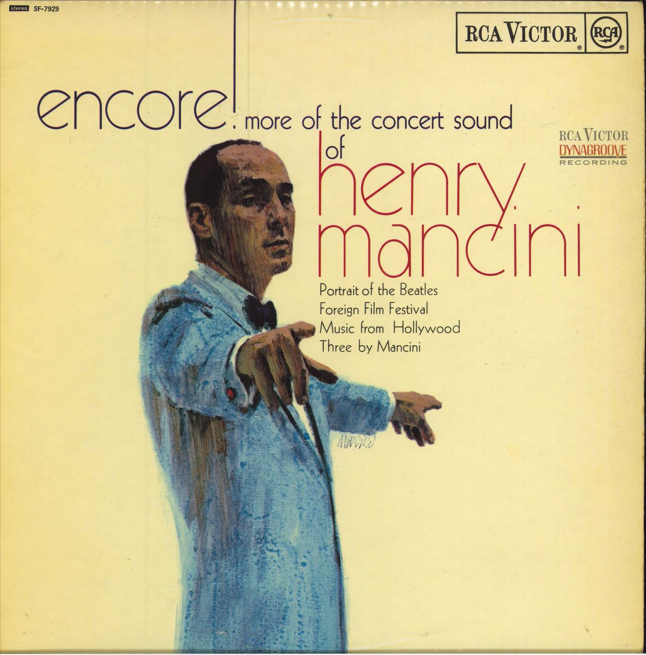 Henry Mancini Encore! - 2nd UK vinyl LP album (LP record) SF-7929