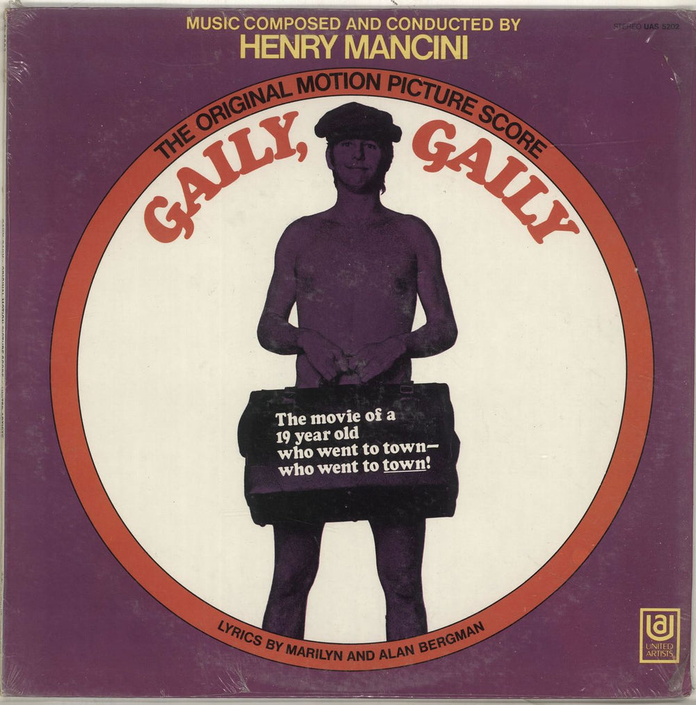 Henry Mancini Gaily, Gaily US vinyl LP album (LP record) UAS5202