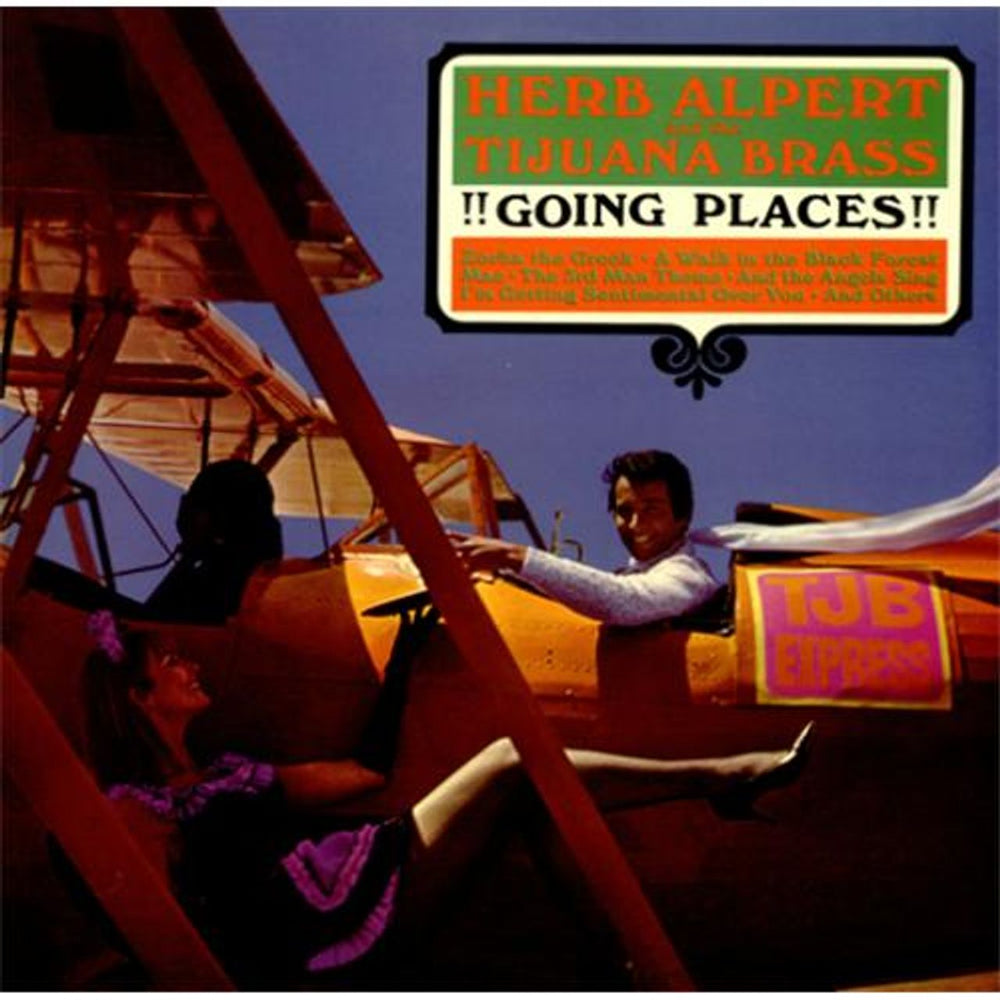 Herb Alpert Going Places UK vinyl LP album (LP record) NSPL28065