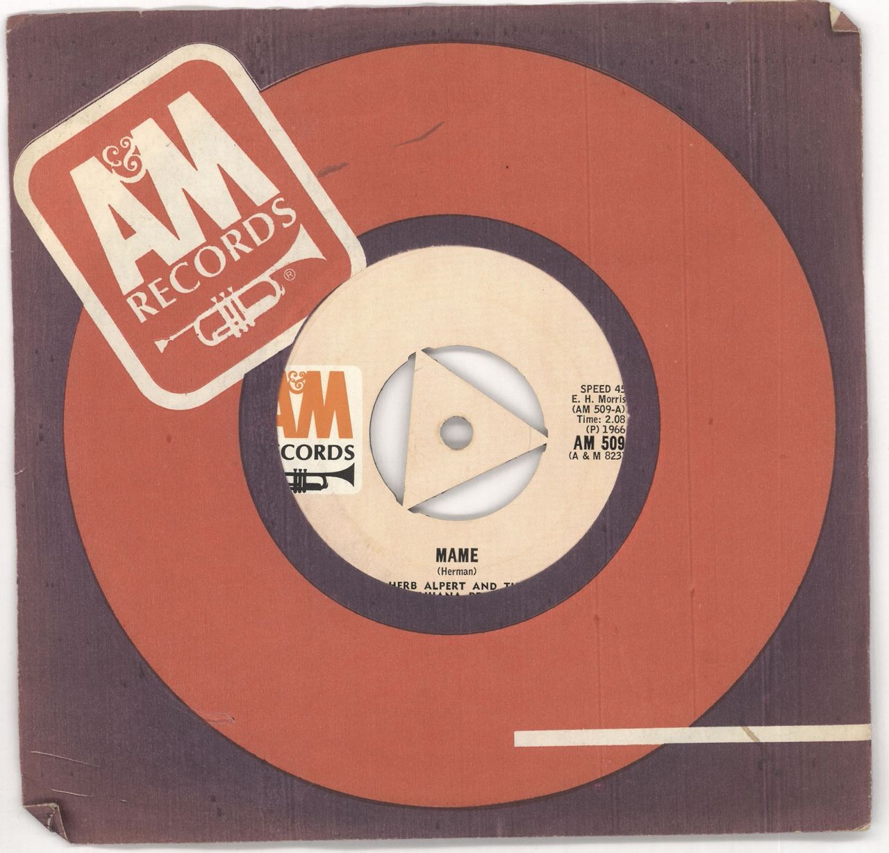 Herb Alpert Mame Zimbabwe 7" vinyl —