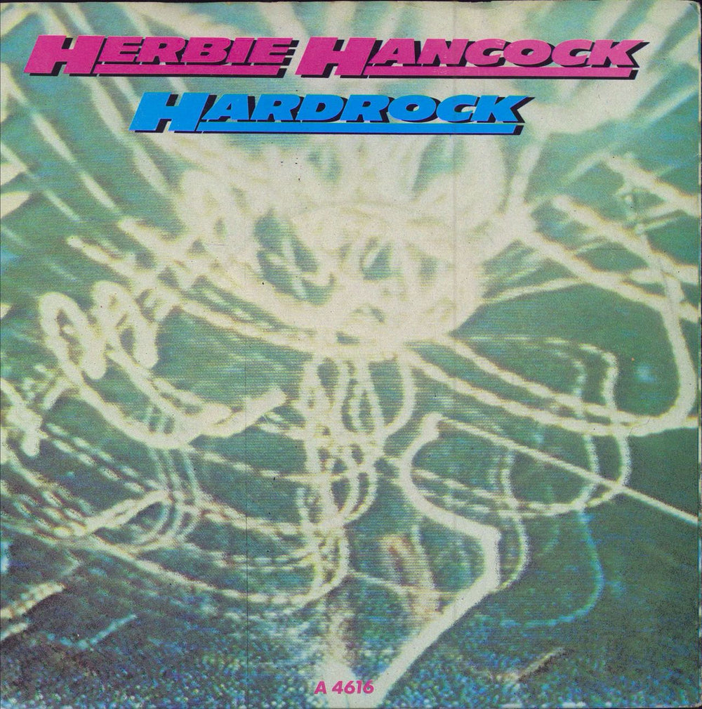 Herbie Hancock Hardrock - P/S UK 7" vinyl single (7 inch record / 45) A4616