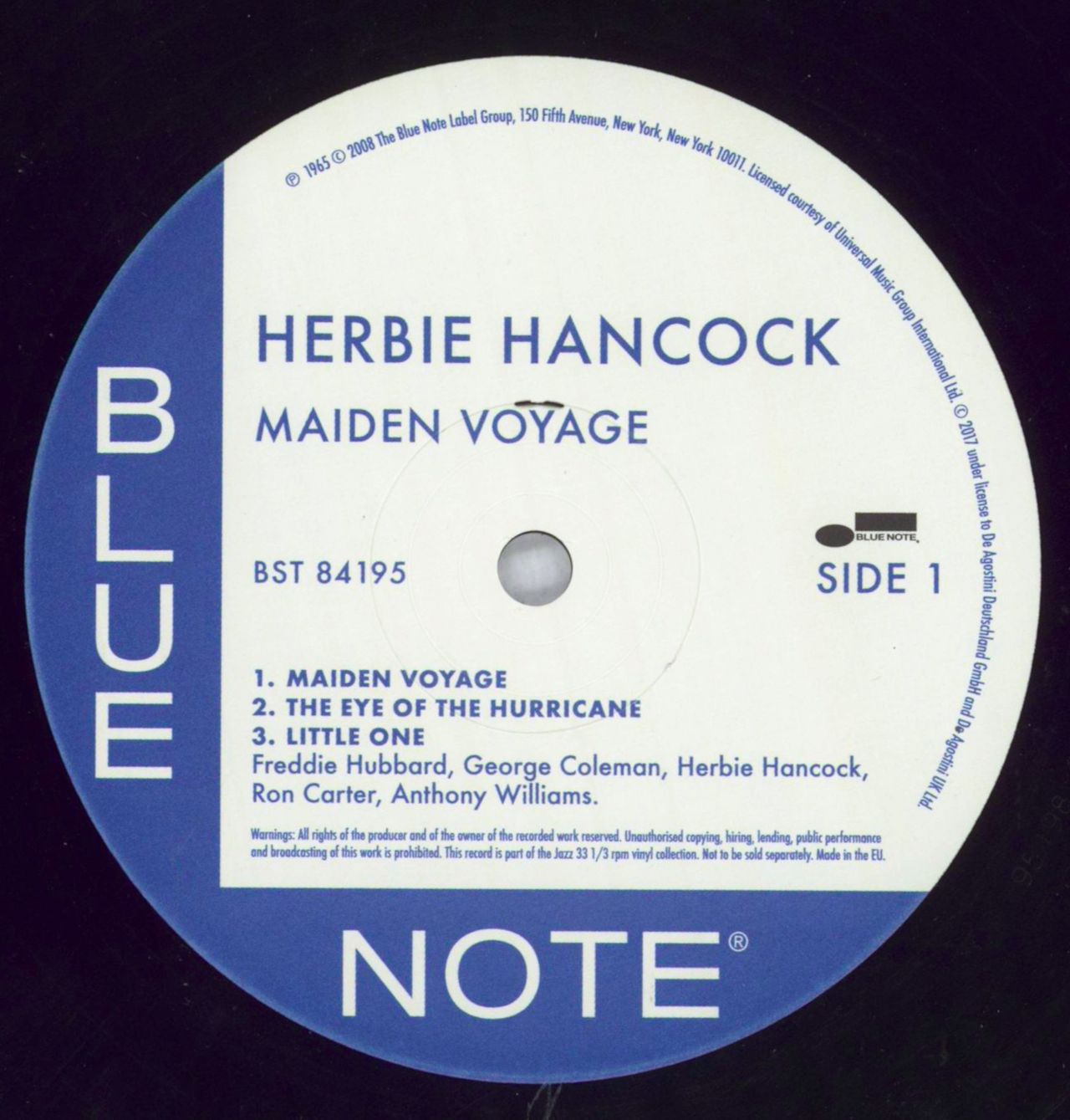 Herbie Hancock Maiden Voyage - 180gm Vinyl UK Vinyl LP — RareVinyl.com