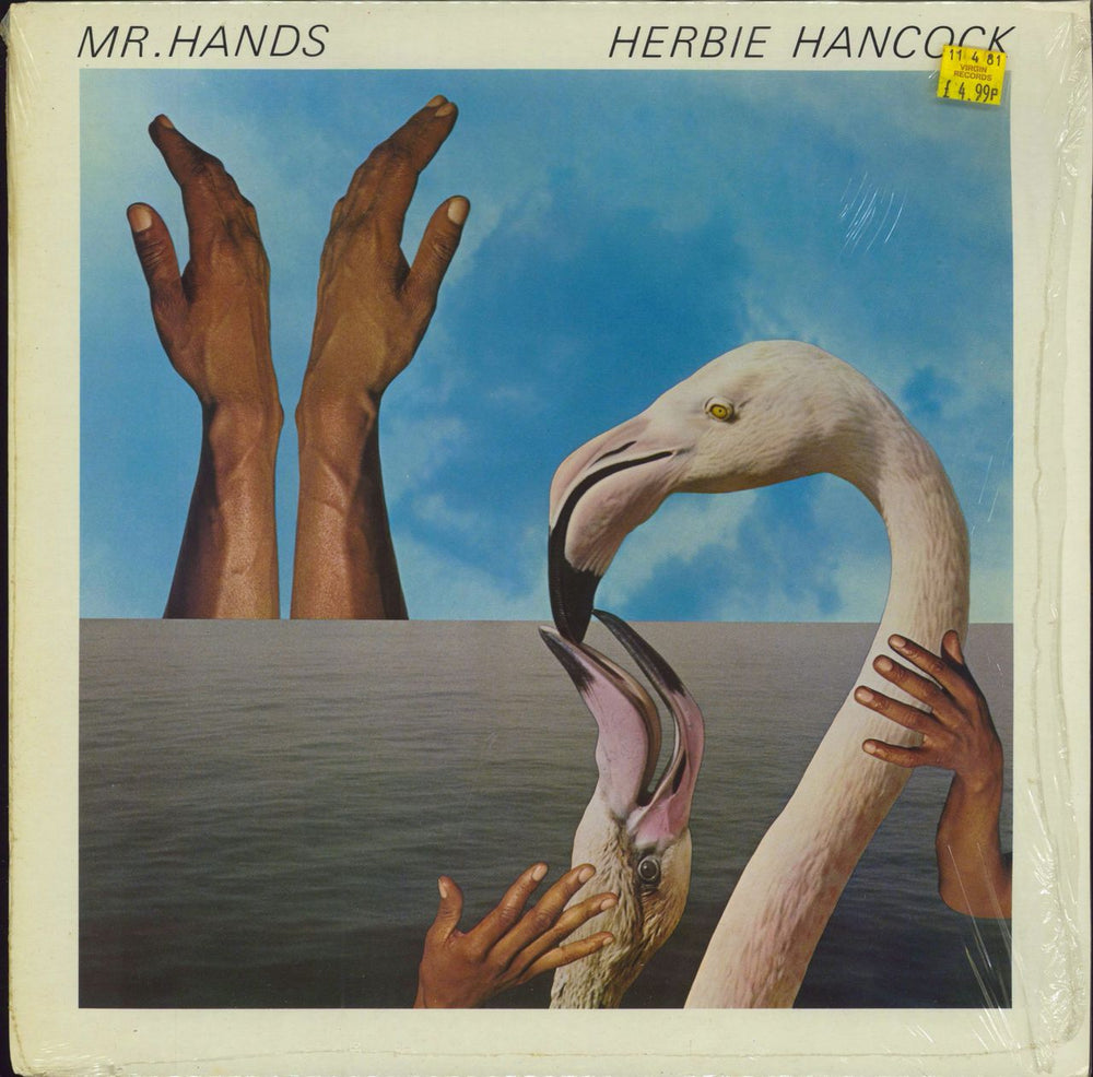 Herbie Hancock Mr. Hands - shrink UK vinyl LP album (LP record) 84638