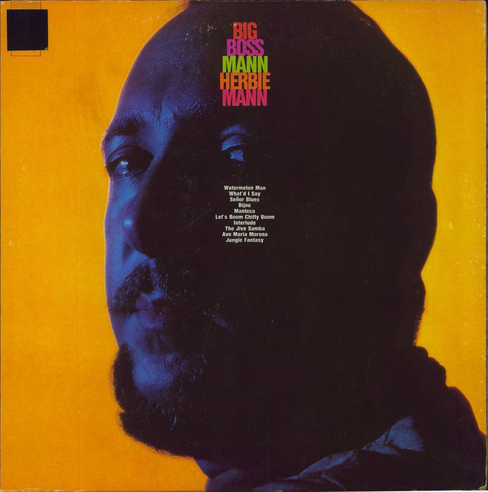 Herbie Mann Big Boss Mann US vinyl LP album (LP record) CS1068