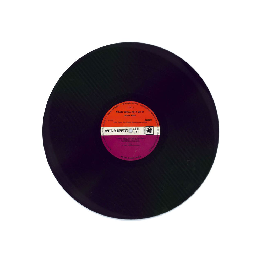 Herbie Mann Muscle Shoals Nitty Gritty UK vinyl LP album (LP record) HM1LPMU786688