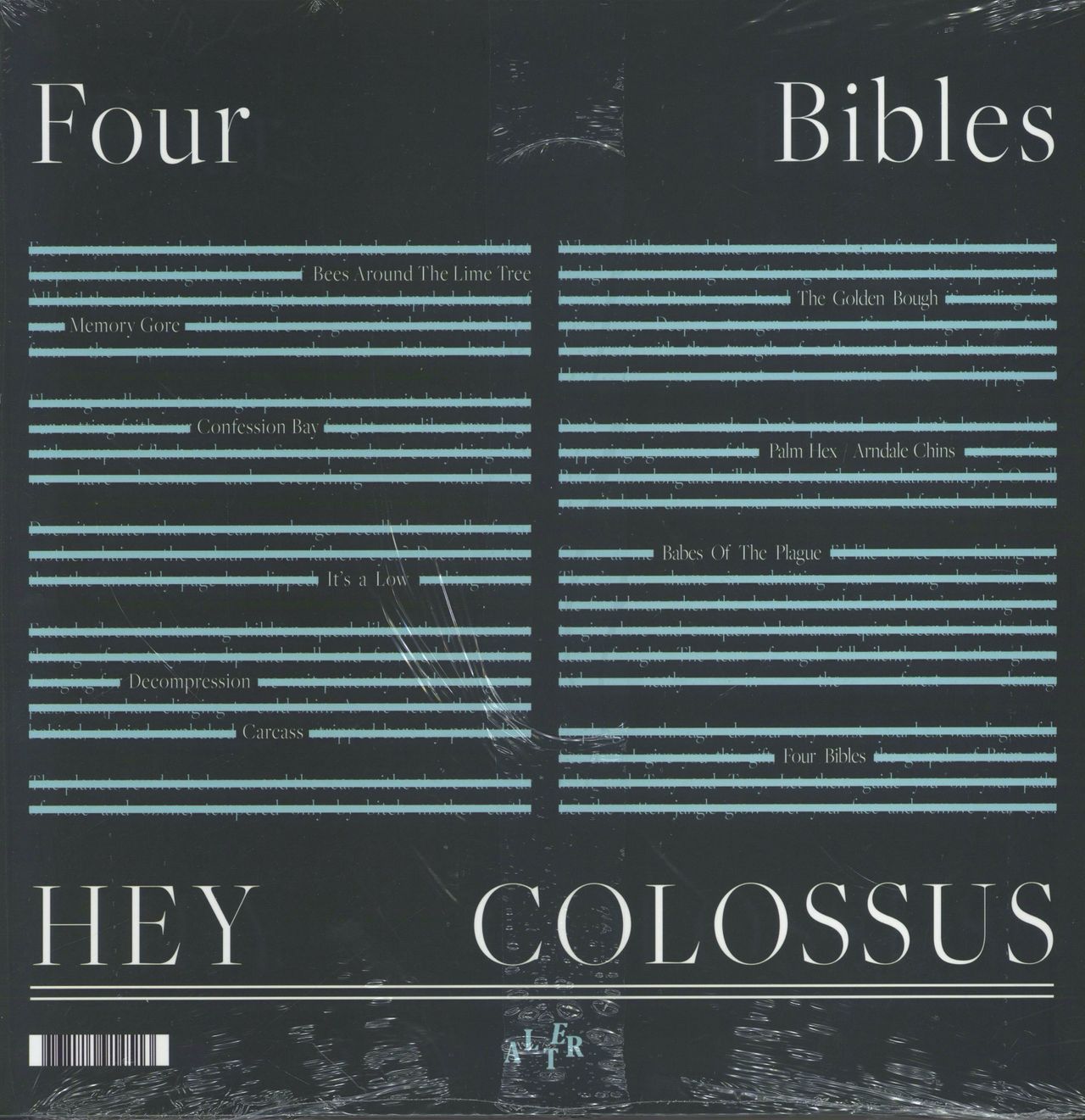 Hey Colossus Four Bibles UK vinyl LP album (LP record) 768114914513