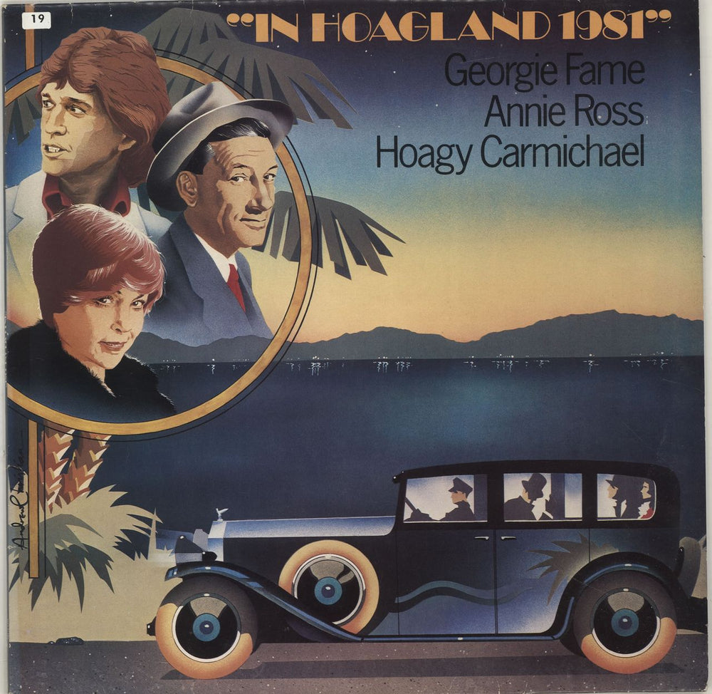 Hoagy Carmichael In Hoagland 1981 UK vinyl LP album (LP record) BELP181