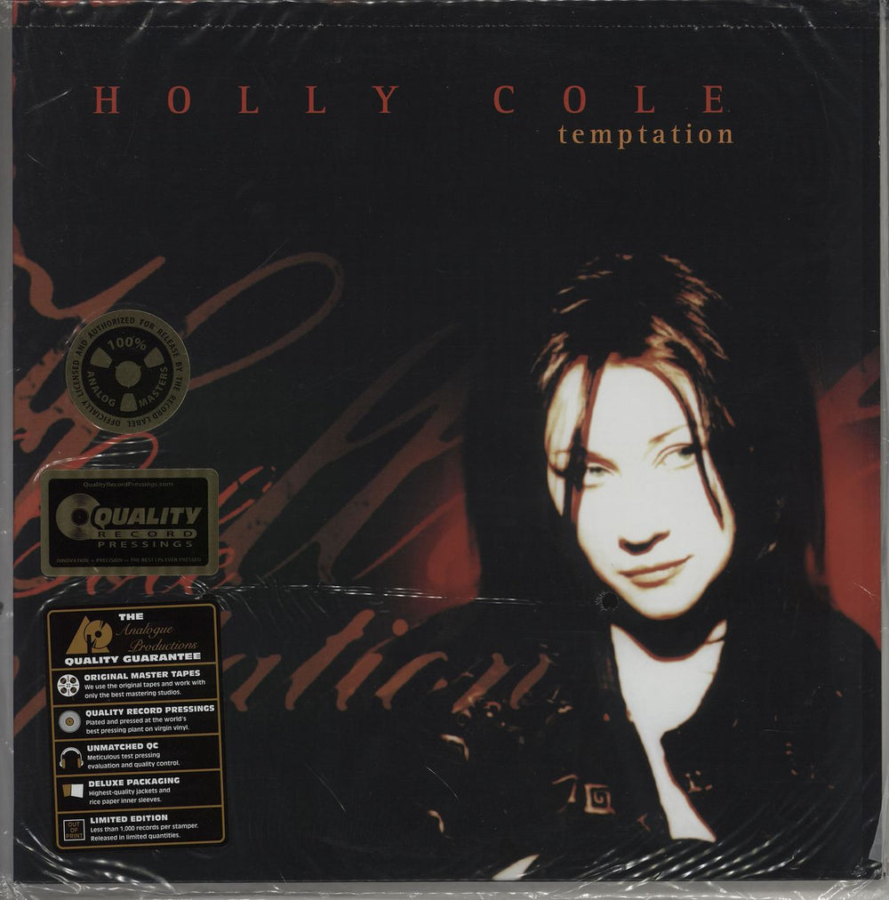 Holly Cole Temptation + Bonus Tracks - 200 Gram - Sealed US 2-LP vinyl record set (Double LP Album) APP048